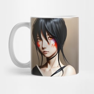 Anime Art Japanese Girl Illustration Design Mug